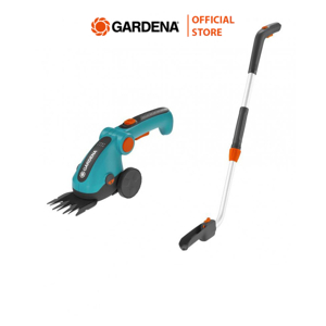 Máy cắt cỏ dùng pin kèm cán đẩy 120cm Gardena 09858-20