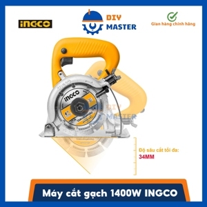 Máy cắt đá Ingco MC14008 (1400W - Ø110mm)