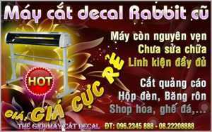 Máy cắt Decal Rabbit HX1200