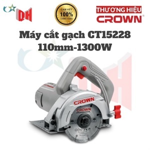 Máy cắt gạch 110mm Crown CT15228