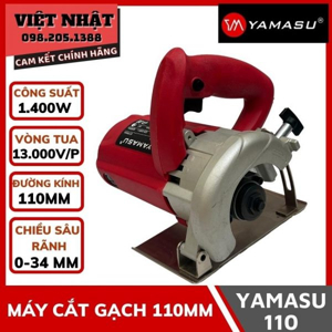 Máy cắt gạch 110mm Yamasu YMS-110