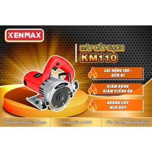 Máy cắt gạch 110mm/1480W Kenmax KM110