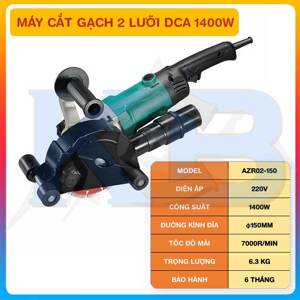 Máy cắt gạch 2 lưỡi DCA 1400W