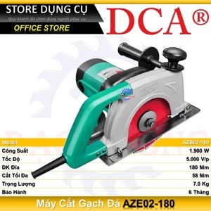 Máy cắt gạch đá 1900W DCA AZE02-180, 180mm