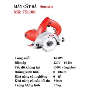 Máy cắt gạch Sencan 751106