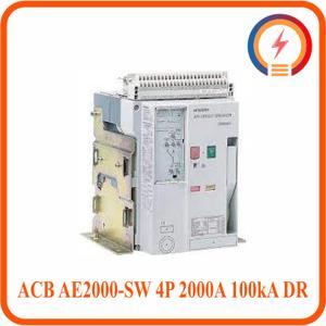 Máy cắt không khí ACB DR Mitsubishi AE2000-SW - 2000A 100kA 4P