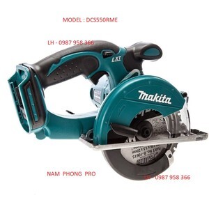 Máy cắt kim loại dùng pin Makita DCS550RME 18V