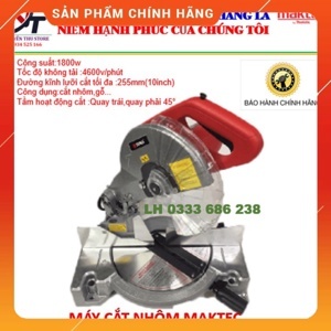 Máy cắt nhôm Maktec MT255