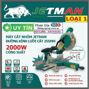 Máy cắt nhôm trượt JETMAN JM-256