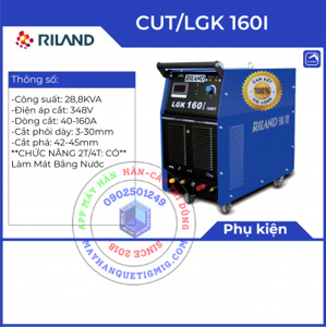 Máy cắt Plasma Inverter Riland CUT 160IJ