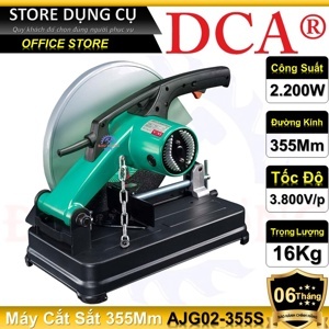 Máy cắt sắt 2200W DCA AJG02-355S
