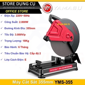 Máy cắt sắt 355mm Yamasu YMS-355