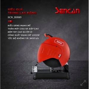 Máy cắt sắt Sencan 553503 2200W