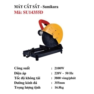 Máy cắt sắt Sumikura SU14355D