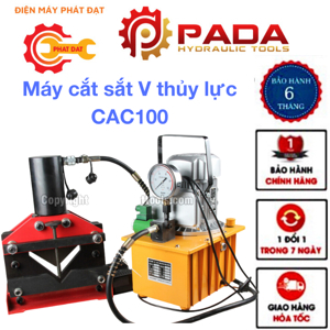 Máy cắt sắt V thủy lực CAC100