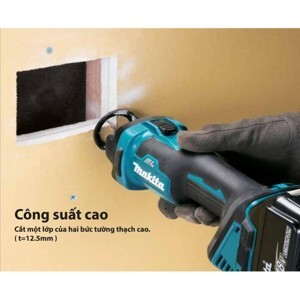 Máy cắt thạch cao pin Makita DCO181RTJ 18V (Sạc nhanh(DC18RC), 2 pin 5.0 Ah(BL1850B))