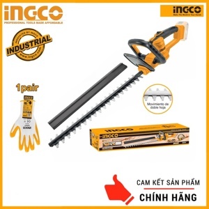 Máy cắt tỉa cành hàng rào dùng pin (chỉ thân máy) Ingco CHTLI20018