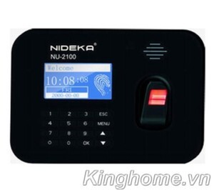 Máy chấm công vân tay và thẻ cảm ứng Nideka NU2100 (NU-2100)