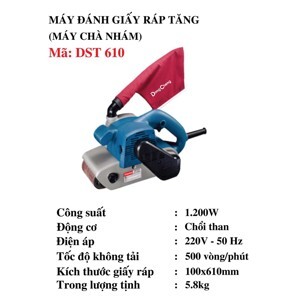 Máy chà nhám băng Dongcheng DST610