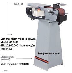 Máy chà nhám băng GS-4481