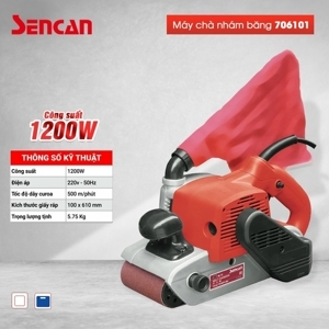 Máy chà nhám băng tải Sencan 706101