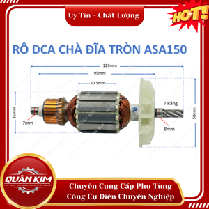 Máy chà nhám đĩa DCA ASA150 (S1A-FF-150)