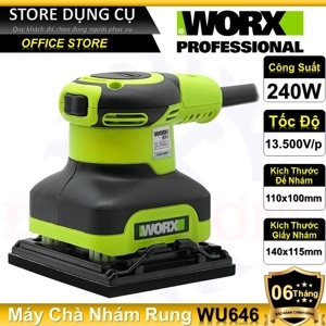 Máy chà nhám rung Worx Green WU646