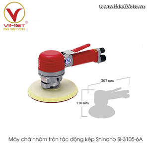 Máy chà nhám tròn tác động kép Shinano SI-3105-6A