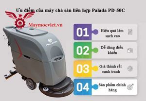 Máy chà sàn liên hợp Palada PD50C