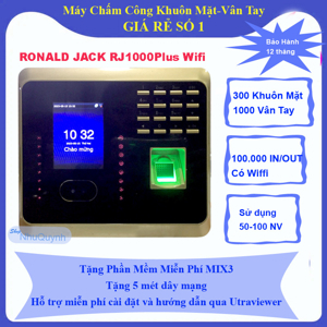 Máy chấm công khuôn mặt Ronald Jack 1000Plus