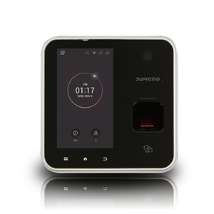 Máy chấm công kiểm soát cửa bằng vân tay Suprema Biostation A2 BSA2-OEPW