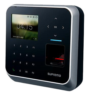 Máy chấm công kiểm soát cửa bằng vân tay Suprema Biostation BS2-OEPW