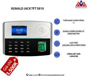 Máy chấm công kiểm soát cửa Ronald Jack S810