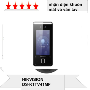 Máy chấm công nhận diện khuôn mặt Hikvision DS-K1TV41MF