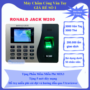 Máy chấm công Ronald Jack W200