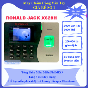 Máy chấm công Ronald Jack X628H