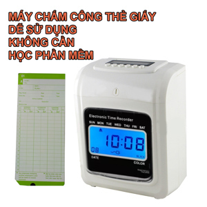 Máy chấm công thẻ giấy Robotron RT90D (RT-90D)