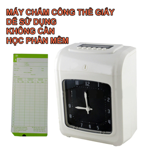 Máy chấm công thẻ giấy Robotron RT90A (RT-90A)