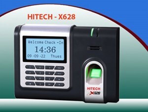 Máy chấm công vân tay và thẻ cảm ứng Hitech X628 (X-628)