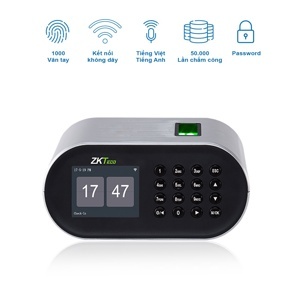 Máy chấm công vân tay kết nối Wifi Zkteco D1