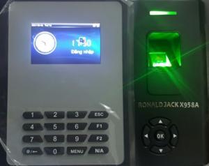 Máy chấm công vân tay Ronald Jack X958A