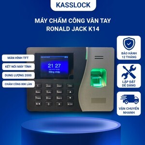 Máy chấm công vân tay Ronald Jack K14