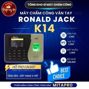 Máy chấm công vân tay Ronald Jack K14