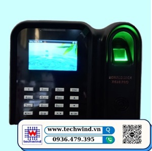 Máy chấm công vân tay + thẻ cảm ứng Ronald Jack X628 Pro