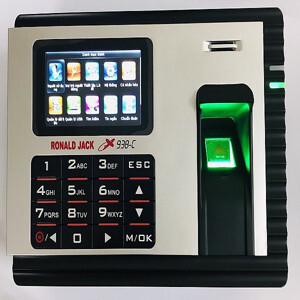 Máy chấm công vân tay và thẻ cảm ứng Ronald Jack X938C (X938-C)