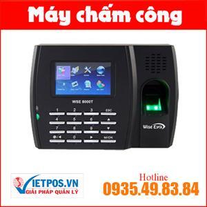 Máy chấm công vân tay và thẻ cảm ứng Wise Eye WSE-8000T