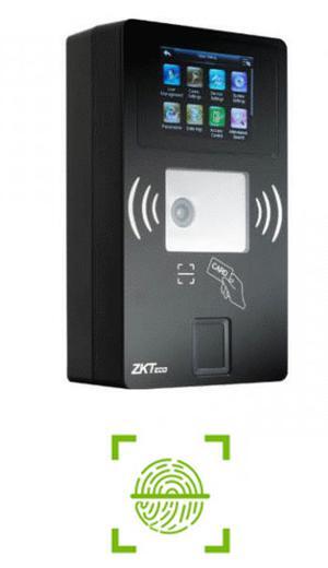 Máy chấm công vân tay và QR Code ZKTeco BR1200