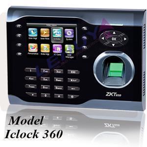 Máy chấm công vân tay và thẻ ZKteco iClock360