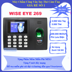 Máy chấm công vân tay Wise Eye WSE-269