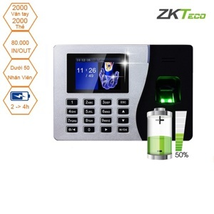 Máy chấm công vân tay ZKTeco K14B